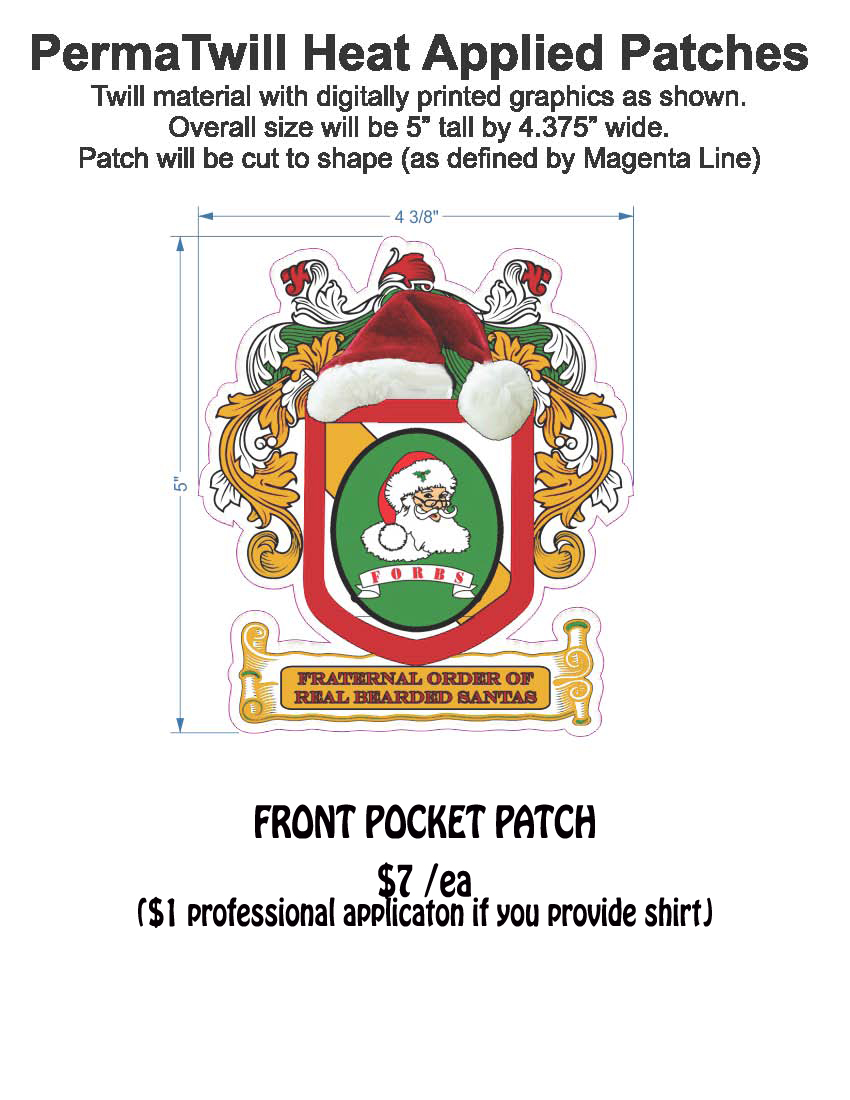 FORBS Crest Patches